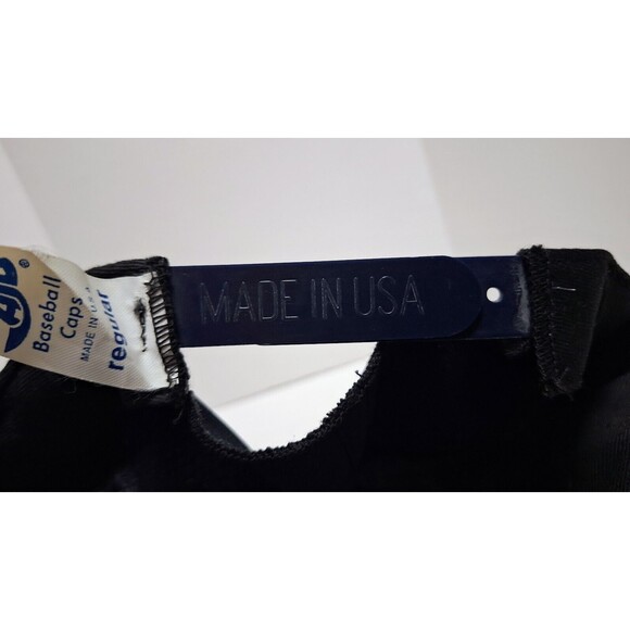 VINTAGE AJD BASEBALL CAPS ROYAL NAVY HMS CORNWALL F 99 SNAPBACK HAT MADE IN USA - Picture 6 of 7